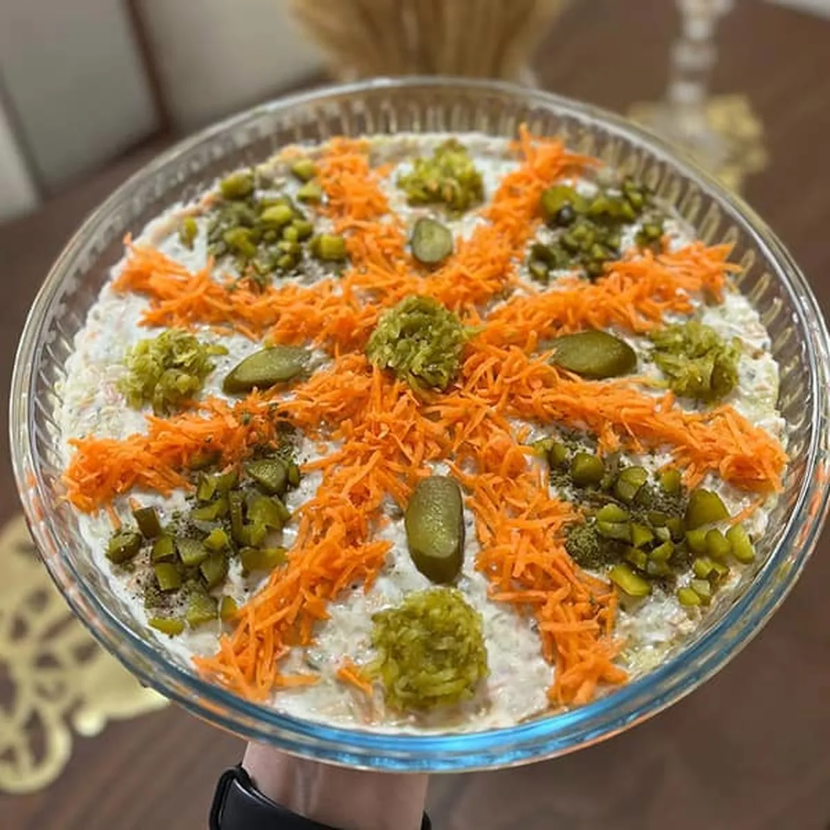 سالاد الویه رژیمی یک پیش‌غذای خوشمزه و کم‌کالری