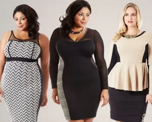 چند تکنیک انتخاب لباس برای زنانی با بالاتنه چاق