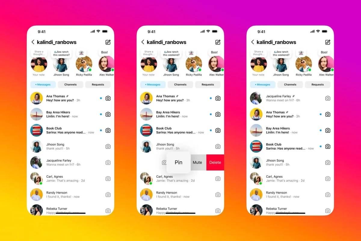 اینستاگرام بالاخره قابلیت ویرایش پیام‌های دایرکت را برای تمام کاربران فعال کرد!