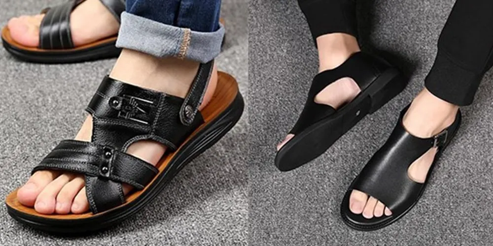 راهنمای انتخاب بهترین صندل و کفش مردانه تابستانی