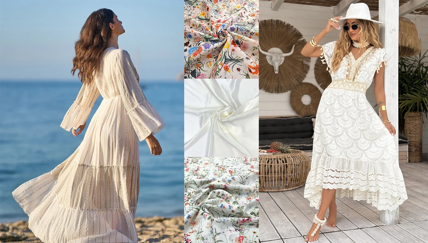 بهترین پارچه برای-دوخت پیراه ساحلی