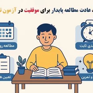 فرمول ایجاد عادت مطالعه پایدار برای موفقیت در آزمون تیزهوشان