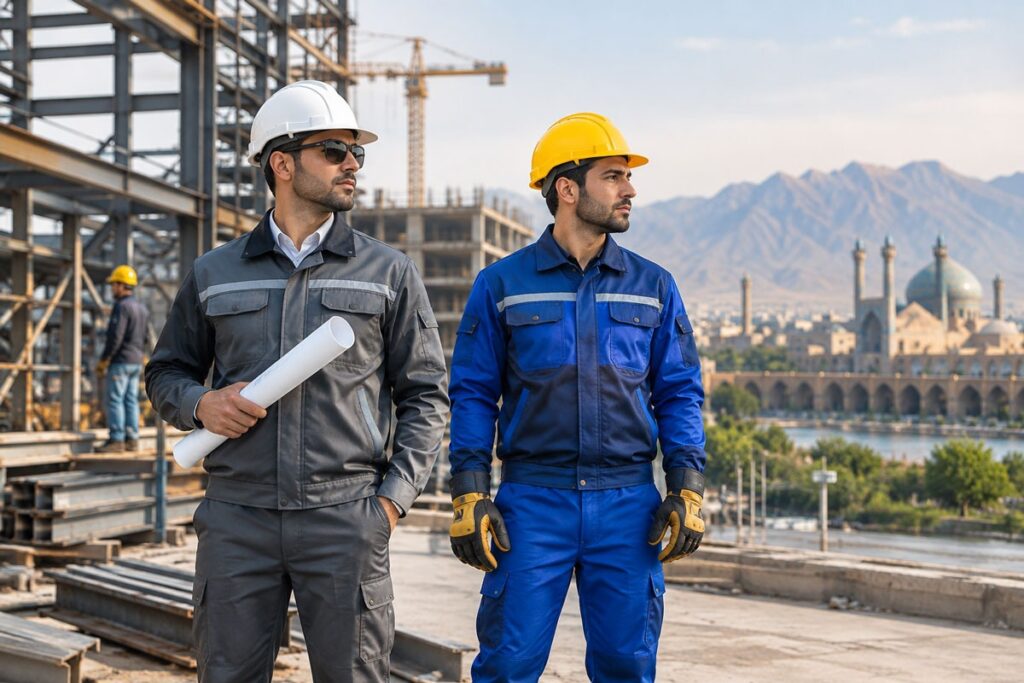 راهنمای انتخاب لباس کار مهندسی و کارگاهی در اصفهان