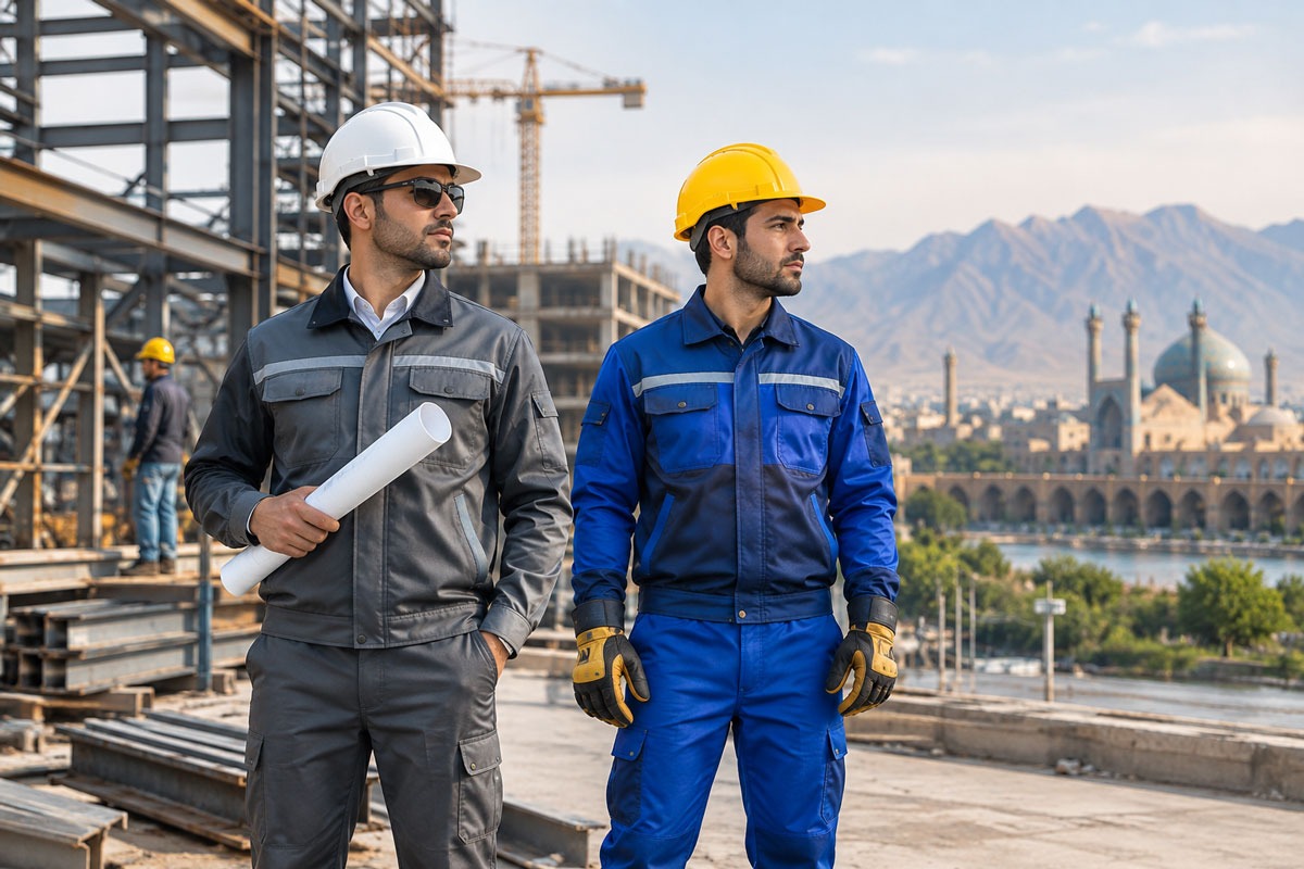 راهنمای انتخاب لباس کار مهندسی و کارگاهی در اصفهان